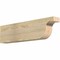 Ekena Millwork Del Monte Rough Sawn Rafter Tail, Douglas Fir, 4"W x 8"H x 32"L RFT04X08X32DEL00RDF - alternate 1